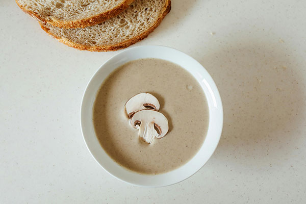 Sesame Mushroom Soup From Cooking for Healthy Healing, by Linda Reetor-Page