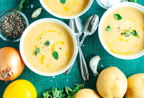 Vegan Potato Leek Soup